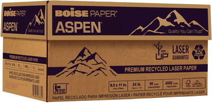Boise X-9 Multi-Use Printer & Copy Paper, 5 Reams, White, Ledger (11in x 17in), 2500 Sheets Per Case, 20 Lb, 92 Brightness
