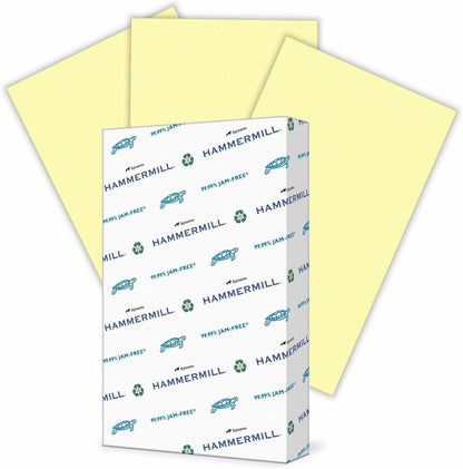 International Paper Company 103358 Multipurpose Paper, 20lb., 8-1/2-Inch x14-Inch, Canary