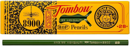 Tombow 8900 Drawing Pencil, HB,Graphite 12-Pack