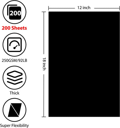 OcePor 100 Sheets White Cardstock 8.5” x 11”, 92lb/250gsm Card Stock, Thick Card Stock Paper, Heavy Cardstock Paper for Printer, Resume, Scrapbooks, Art, Crafts, Business Cards