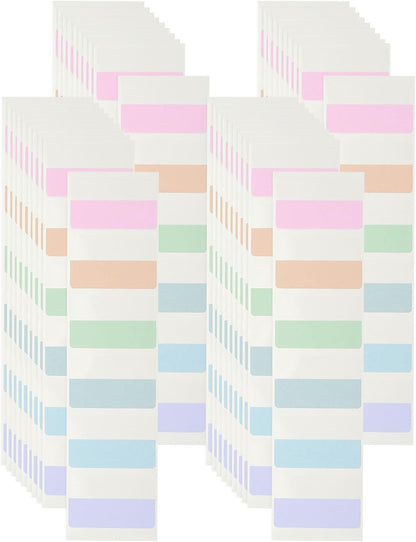 PATIKIL Clear Index Sticky Tabs, 240 Pcs Large Transparent Sticky Notes Bookmarks Planner Stickers Page Tabs for Office Notebooks File Folder Ledger Book, Gradient Purple