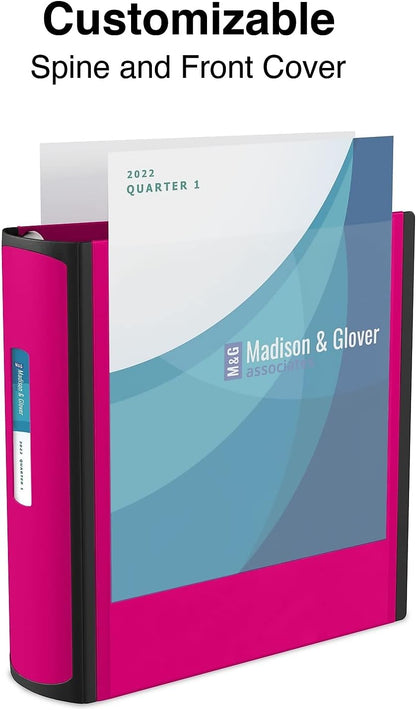 Staples Better Binder 2-Inch D-Ring View Binder, Reinforced Spine, Holds Up to 540 Sheets, Teal, for Office & School