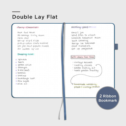 &And Per Se Lined Journal Notebook – A5 5.7”x8” College Ruled, 160 Pages, 100gsm Thick Paper, Journaling Notebooks for Writing (Black)