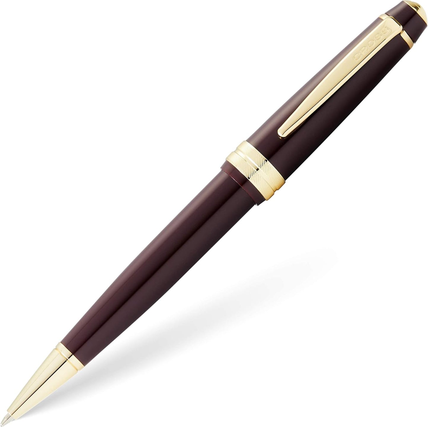 Cross Bailey Light Refillable Ballpoint Pen Presented in a Everyday Gift Box - Medium Point, Black Ink, Polished Green