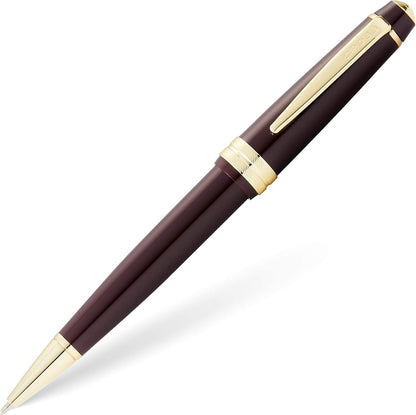 Cross Bailey Light Refillable Ballpoint Pen Presented in a Everyday Gift Box - Medium Point, Black Ink, Polished Green