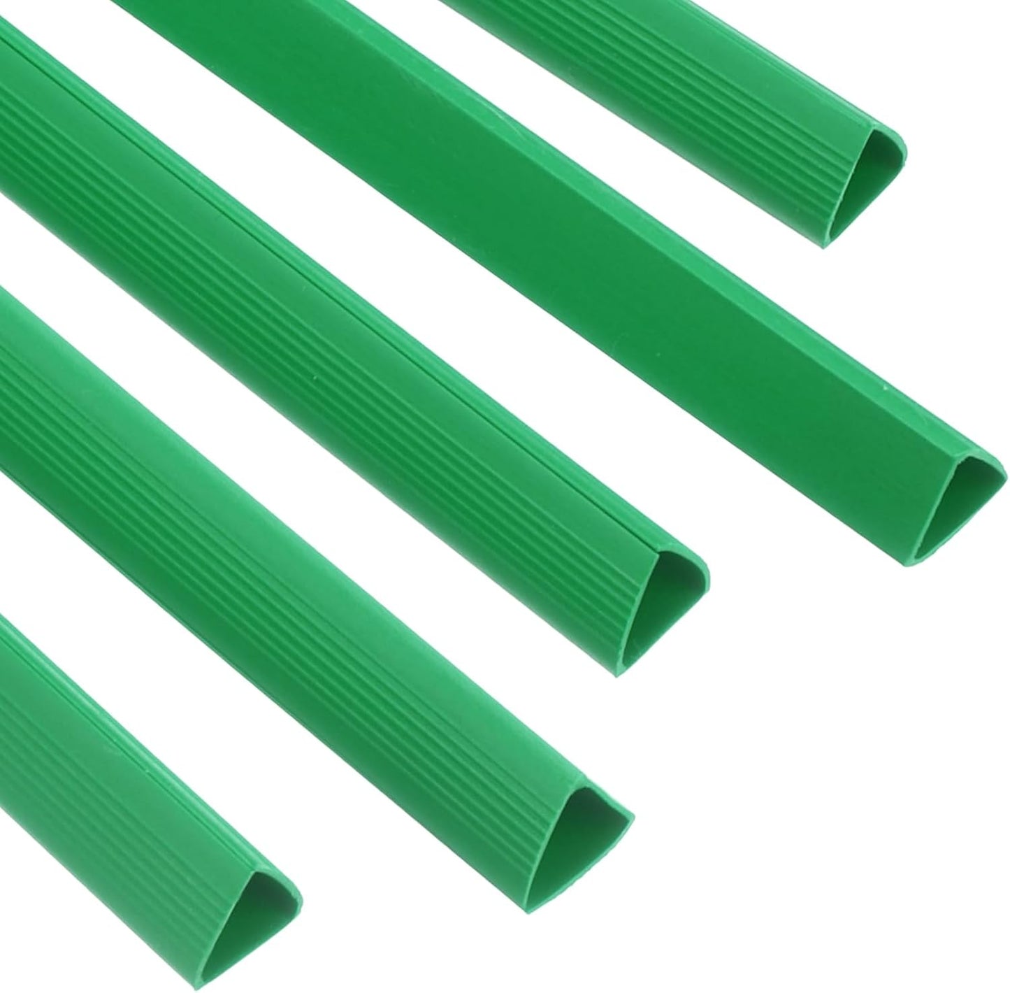 PATIKIL 10Pcs Binding Bars, 15mm Binding Bars Slide Grip 120 Sheets Capacity A4 Size Report Binder Triangle Presentation Binder for Report Cover Resume, Blue