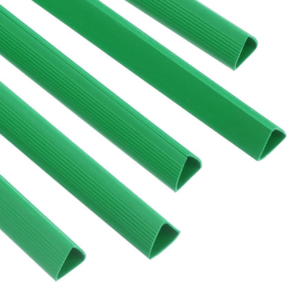 PATIKIL 10Pcs Binding Bars, 15mm Binding Bars Slide Grip 120 Sheets Capacity A4 Size Report Binder Triangle Presentation Binder for Report Cover Resume, Blue