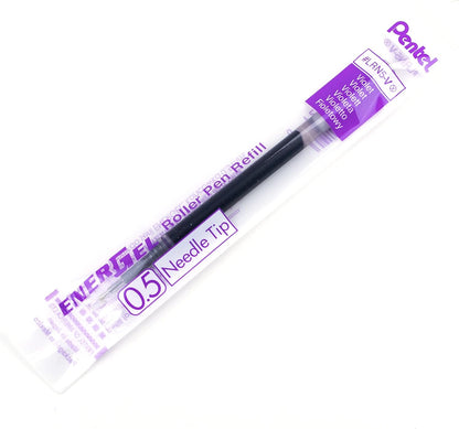 Pentel Refill Ink for EnerGel Liquid Gel Pen, (0.5mm), Fine Line, Blue Ink, Box of 12 (LRN5-C)