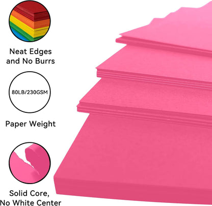 25Sheets Black Cardstock Paper, 8.5 x 11 Card stock for Cricut…