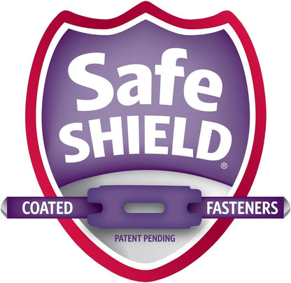 Smead 14079 14079 Red Pressboard Classification Folders with Pocket-Style Dividers and SafeSHIELD Fasteners