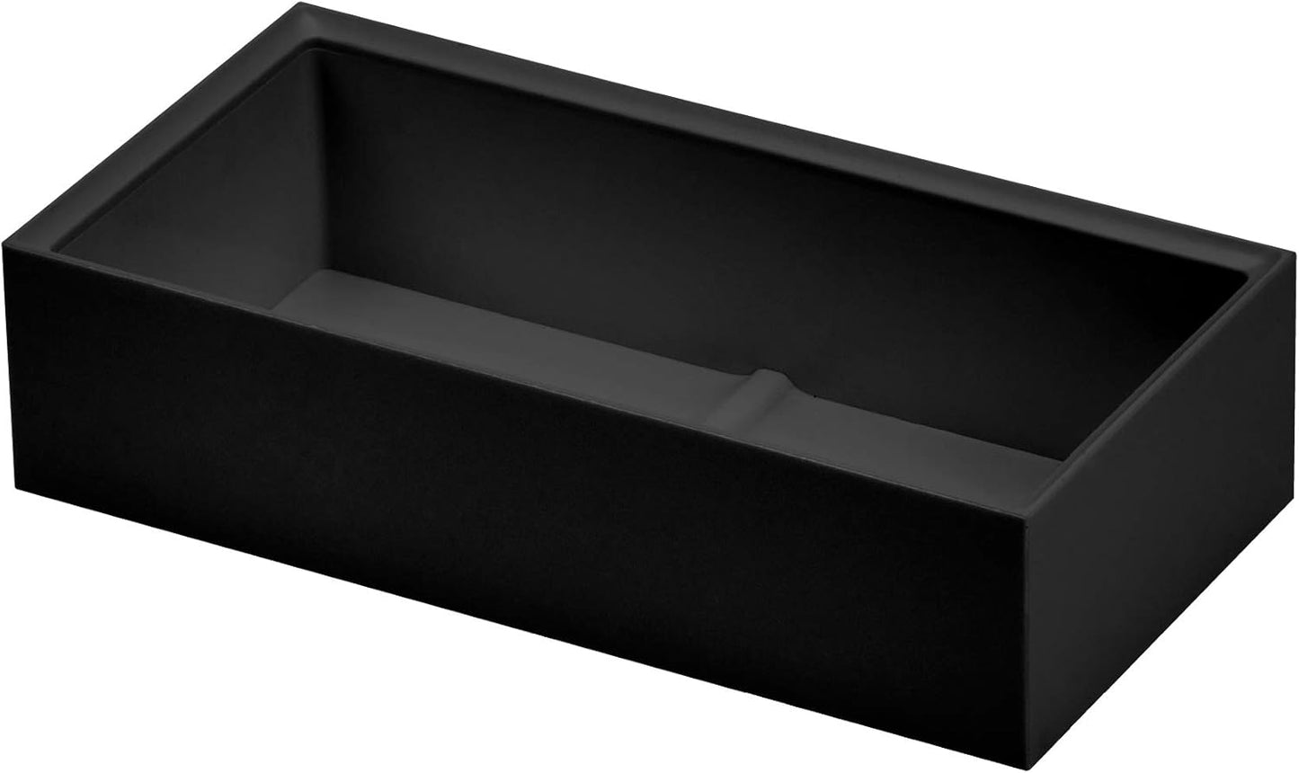 Bostitch Office Konnect Desk Organizer Accessory Tray, Stacks for Desktop Storage, Black