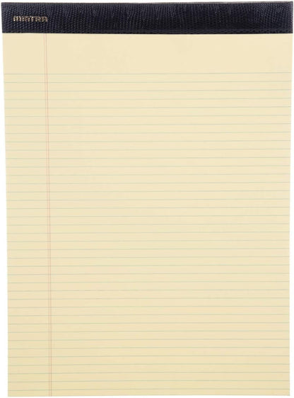 Mintra Office White Legal Pads – Ruled Notepads and Micro-Perforated Sheets, Ideal for Writing, Note-Taking & Creativity, Office, or Professional Use, Basic Pad 6 pack, 8.5"x11" (Narrow Ruled)
