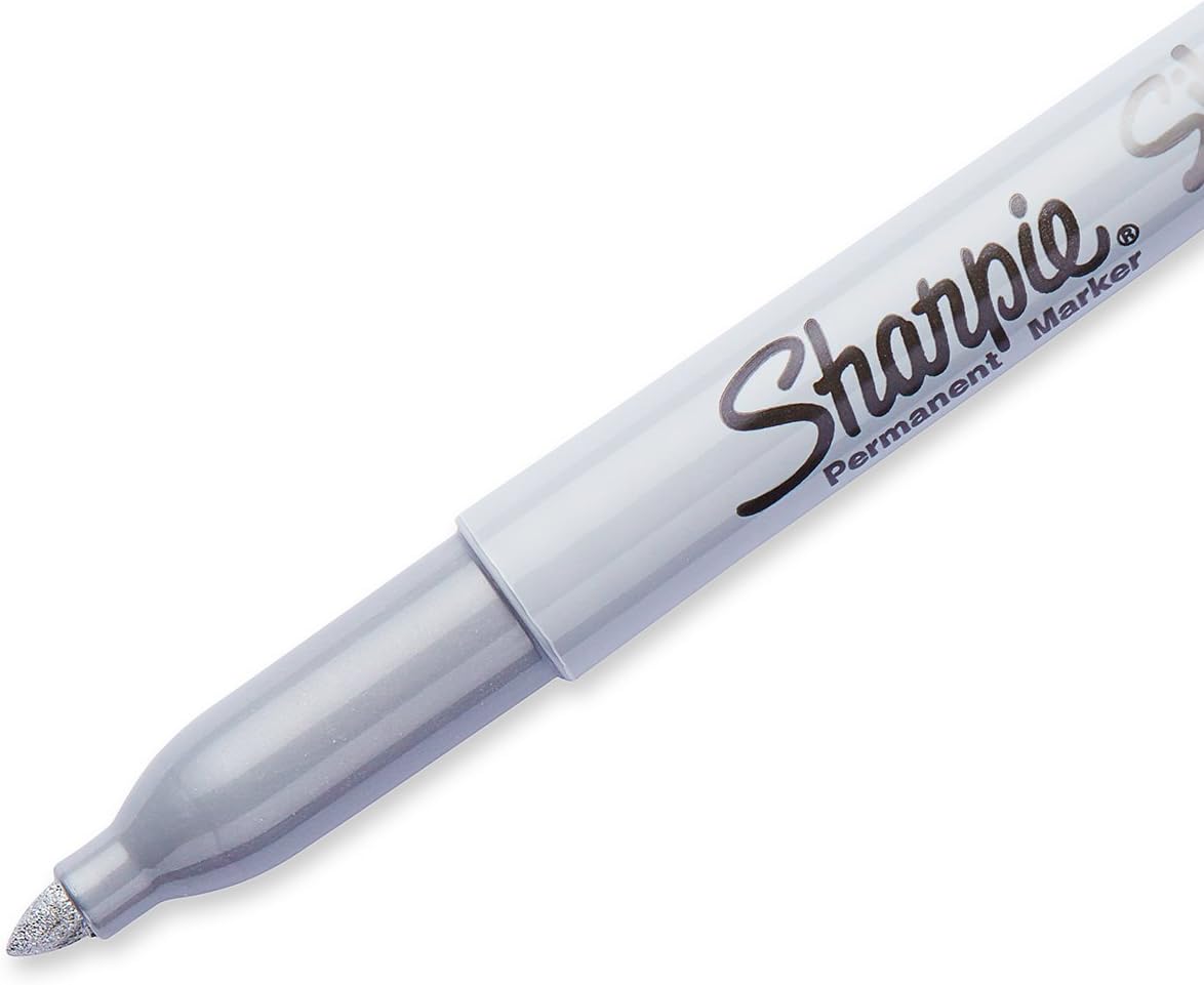Sharpie Metallic Permanent Markers | Fine Point for Bold Details | Gold | 1 Marker Pen
