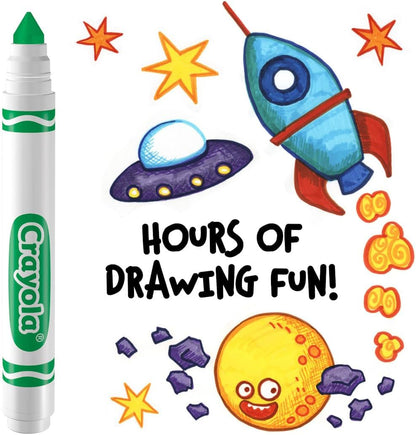 Crayola Washable Markers for Kids - Black (12ct), Bulk Broad Line Markers for School, Classroom Essentials, Teacher Classroom Must Haves for Elementary School