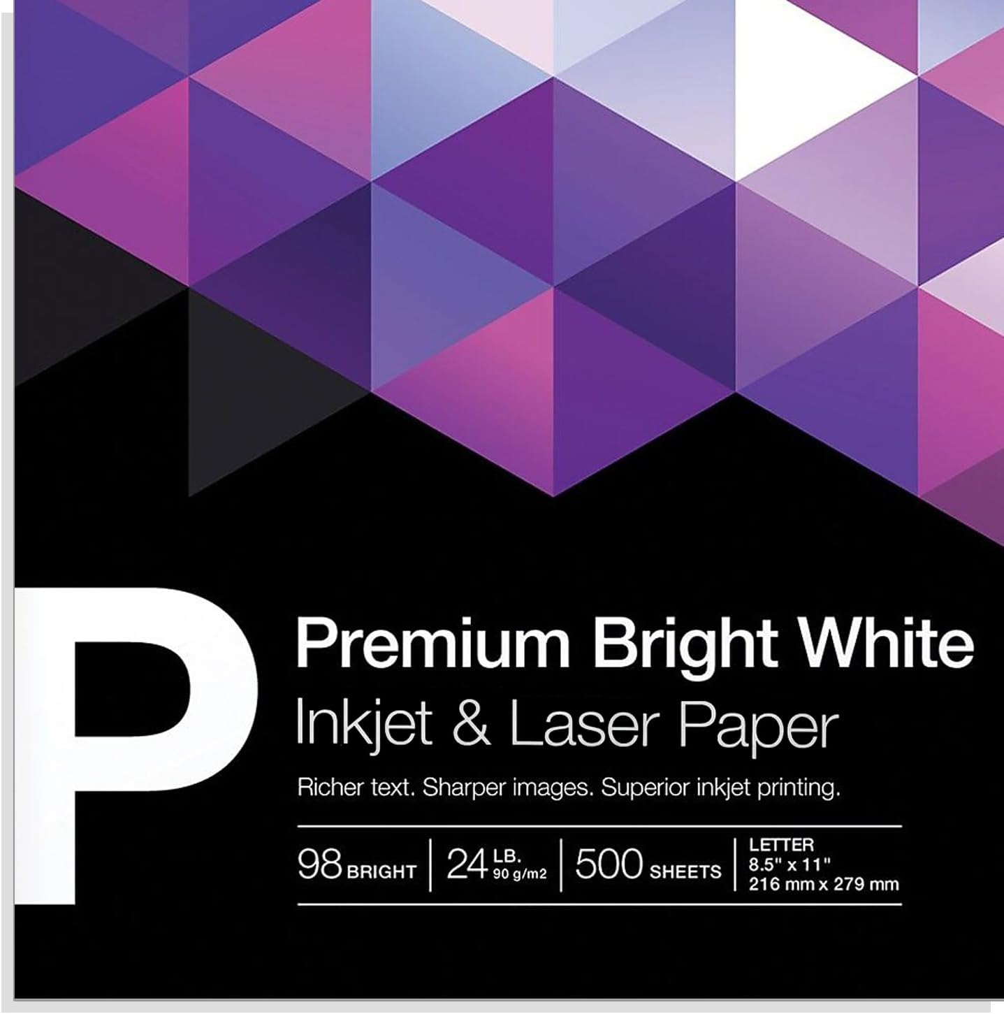 Staples Premium 8.5-Inch X 11-Inch Multipurpose Paper 24 Lbs. 98 Bright 500/Ream