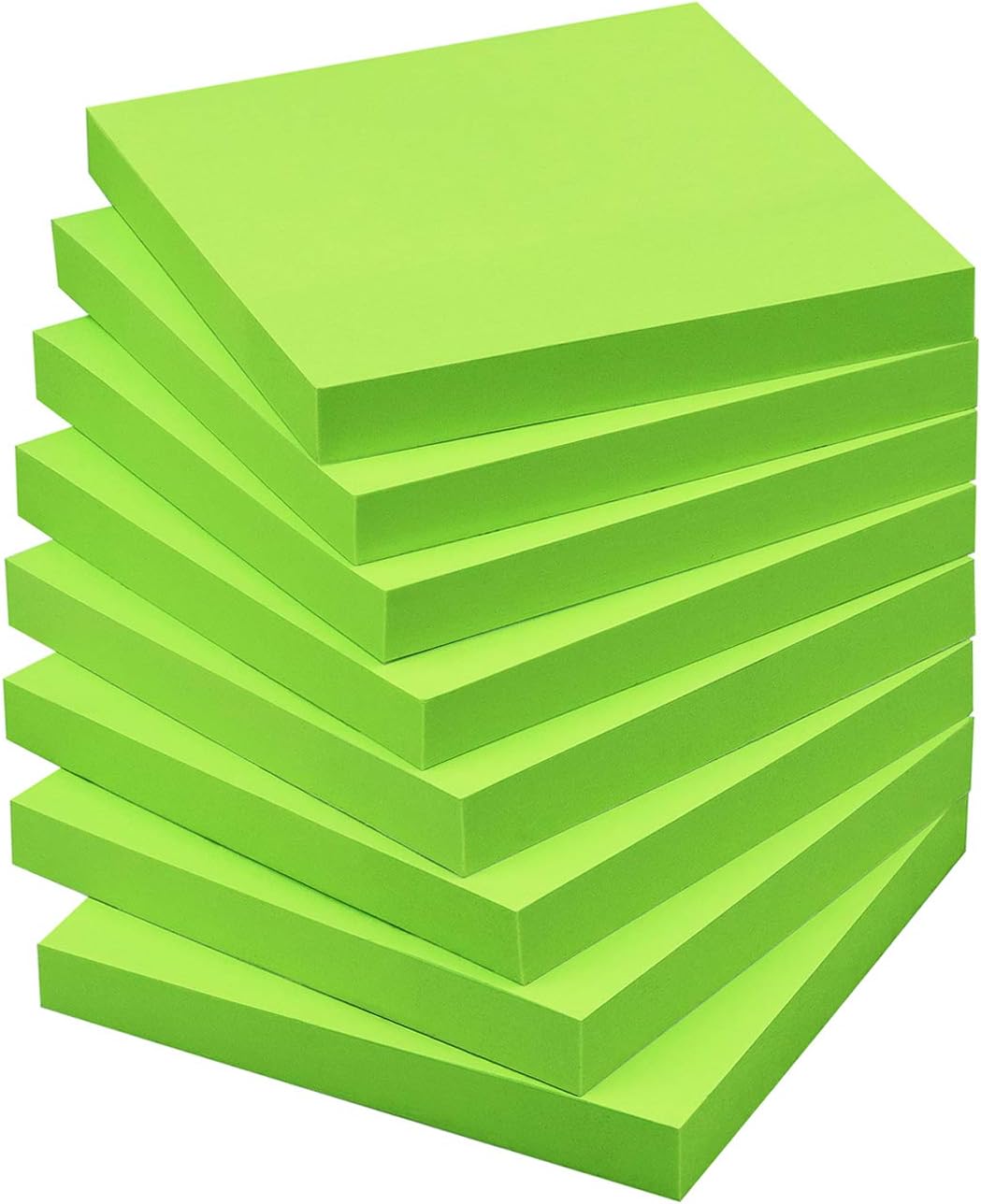Sticky Notes 3x3 Self-Stick Notes Bright Colors Sticky Notes 8 Pads 80 Sheet/Pad (Blue)