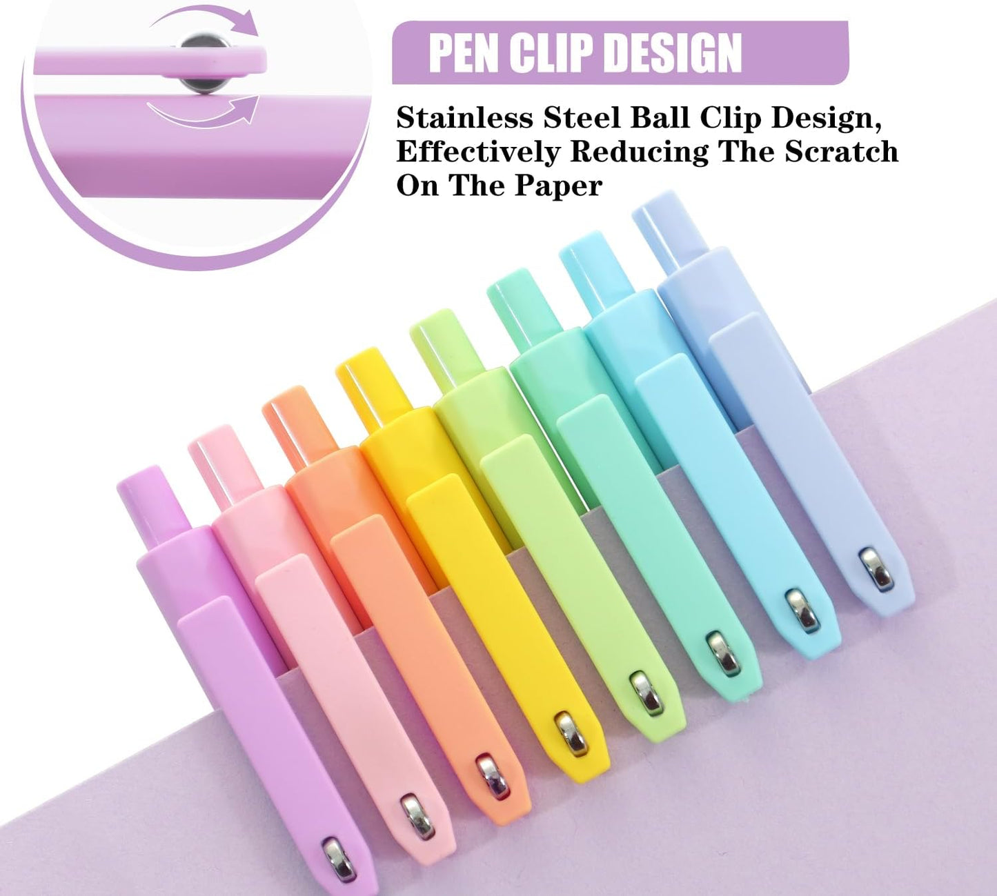 Piochoo Calligraphy Pens,8 Size Calligraphy Pens for Writing,Brush Pens Calligraphy Set for Beginners, Hand Lettering Pens