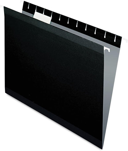 Pendaflex Reinforced Hanging File Folders, Letter Size, Bright Green, 1/5 Cut, 25/BX (4152 1/5 BGR)