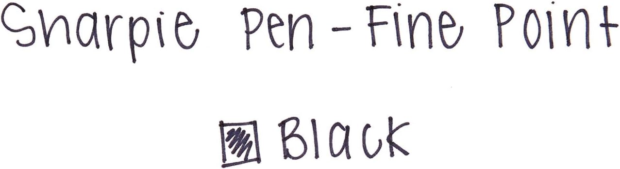 Sharpie Stainless Steel Grip Pen, Fine Point (0.8mm), Black, 1 Count