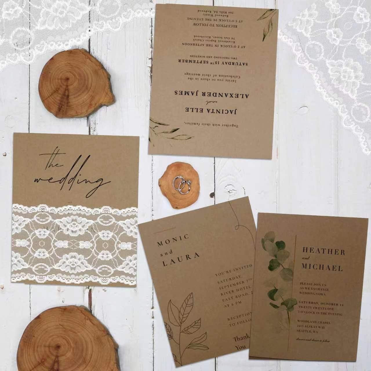 100 Sheets White Cardstock 8.5 x 11 Certificate Paper, Goefun White Card Stock Printer Paper for Invitations, Menus, Wedding, DIY Cards