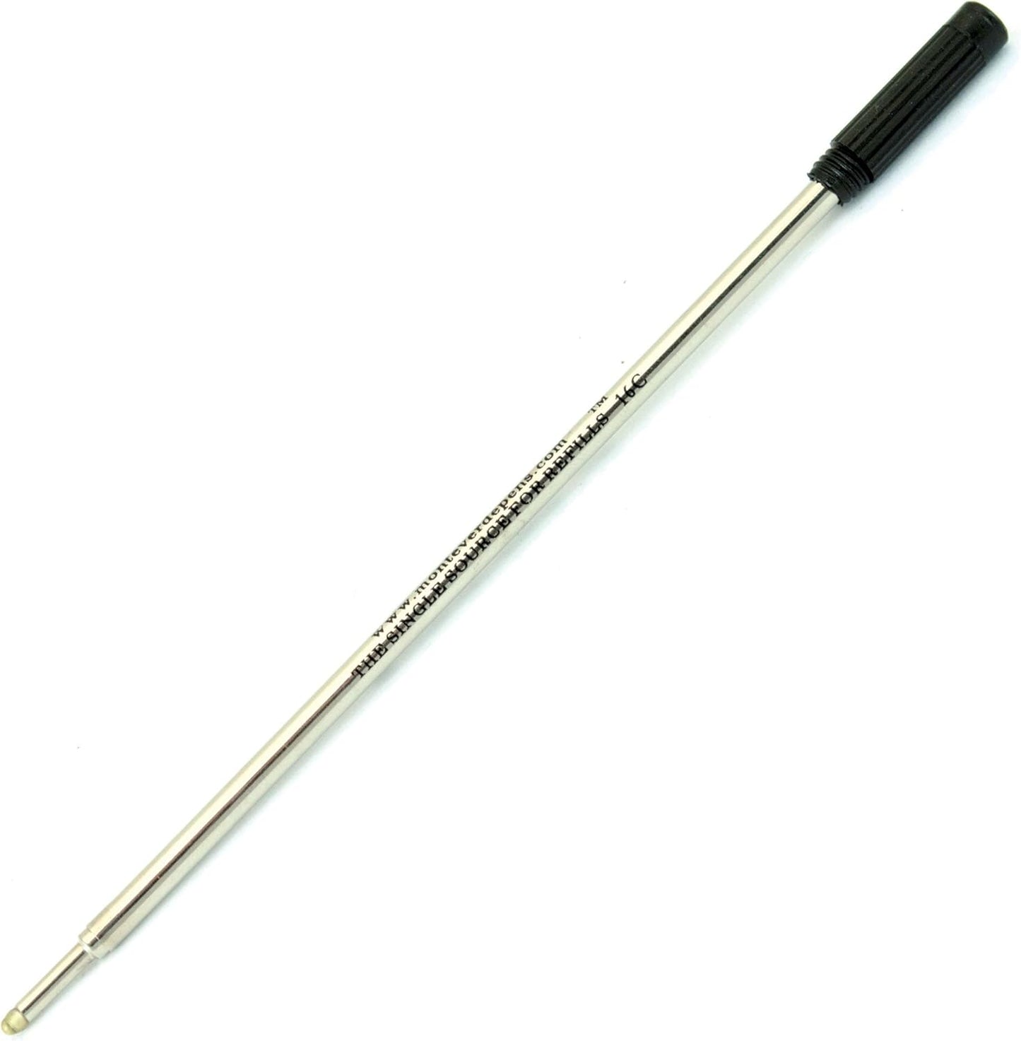 Monteverde USA Soft Ballpoint Refills to Fit Cross Pens, Medium Point, Green Ink, 2-Pack – Bold and Smooth Writing Solution