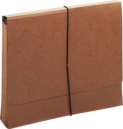 Pendaflex Expanding Kraft File with Flap, Jan.-Dec. Index, 12 x 10, 1 per Box (K-17M-OX),Brown