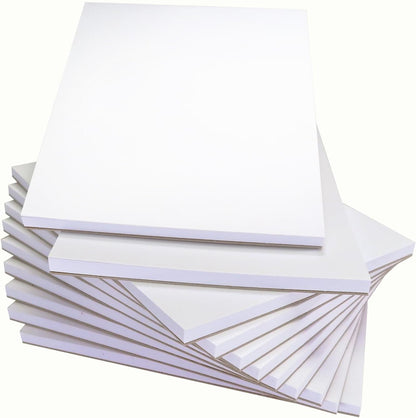 Memo Pads - Note Pads - Scratch Pads - Writing pads - 10 Pads with 50 sheets in Each Pad (5.5 x 8.5 inches)