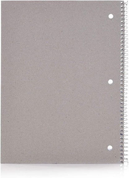 Mintra Office Spiral Notebooks, Wirebound, Journals for School, Work, Business, Aesthetic Stationery, Writing Pads, Teacher & Student Supplies (6, Pastel, College)
