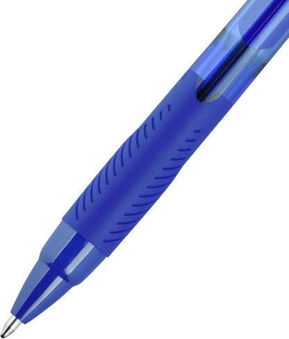 Uni-Ball Jetstream Elements Ballpoint Pen, Medium Point (1.0mm), Blue Ink, 6 Pens