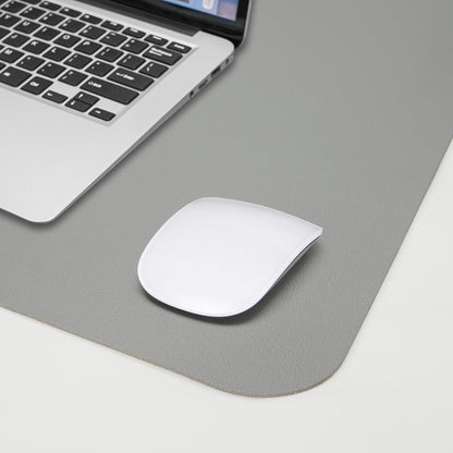 Large Desk Mat 47.2" x 17" Leather Desk Pad Protector with Natural Cork & PU Leather, Non-Slip Office Desk Mat, Large Mouse Pad, Waterproof Desk Blotter pad for Office&Home(Black)