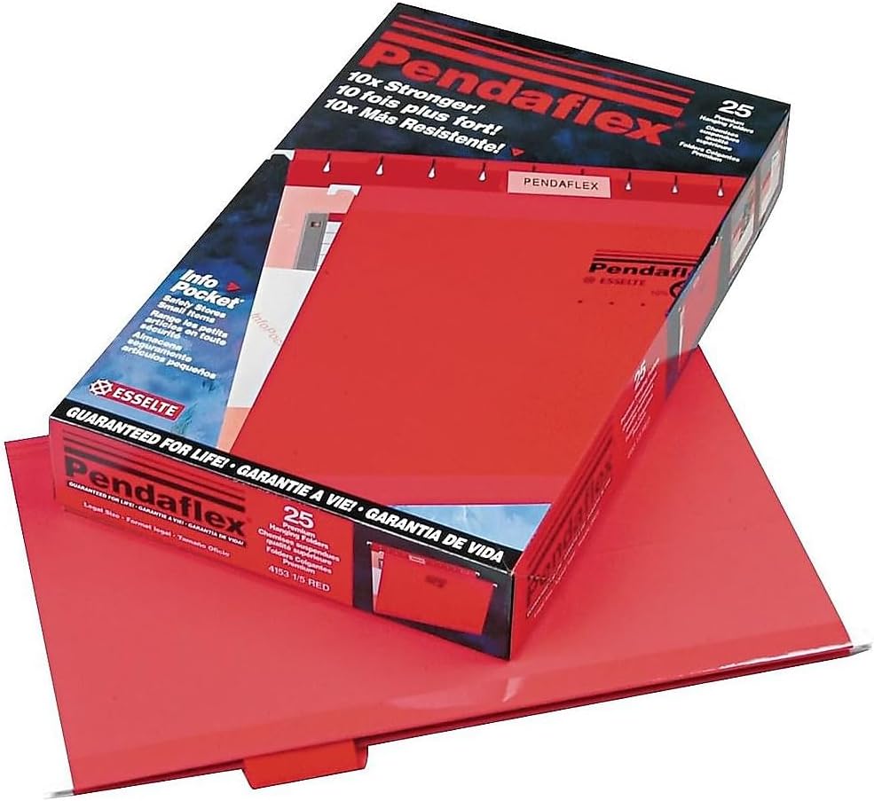Pendaflex Hanging File Folders, Legal Size, Aqua (PFX415315AQU)