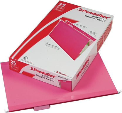 Pendaflex Hanging File Folders, Legal Size, Aqua (PFX415315AQU)