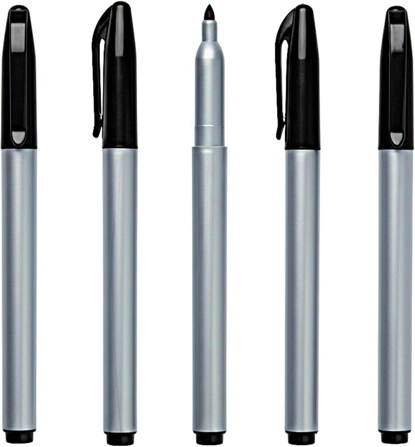 Cadie Permanent Freezer Marker Set of 2 – Waterproof Fast-Drying Black Ink Pens with Chisel Tip for Food Labeling, Fridge & Freezer Storage, Kitchen & Lab Use & General Organization.