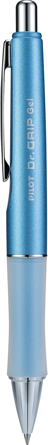 PILOT Dr. Grip Limited Refillable & Retractable Gel Pen, Fine Point, Black, Single Pen - Ideal for School, Journaling & Office Writing