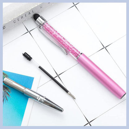 20 Pieces Ballpoint Pen Refills Black Ink 1.0mm Medium Point Smooth Writing Replacement Gel Ink Refills for Retractable Ballpoint Pen School Office Supplies
