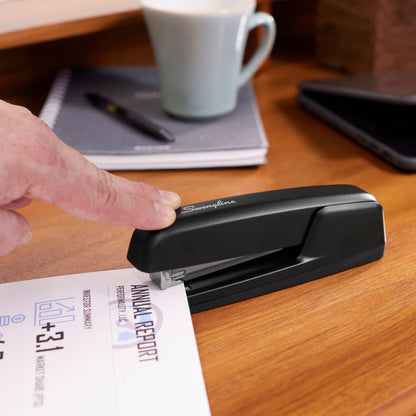 Swingline Stapler, 30 Sheet Capacity, 747 Business Stapler, Jam Free, Metal, Rio Red (74736)