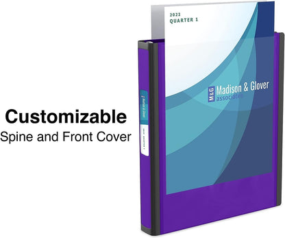 Staples Better Binder 2-Inch D-Ring View Binder, Reinforced Spine, Holds Up to 540 Sheets, Teal, for Office & School