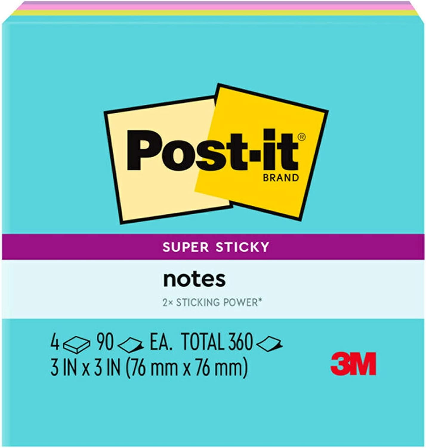 Scotch and Post-it Brand Office Essentials Kit, Business and Teacher Supplies Set with Post-it Super Sticky Notes, Scotch Super Hold Tape, Scotch Magic Tape, Post-it Flags, Sharp Scissors for Office
