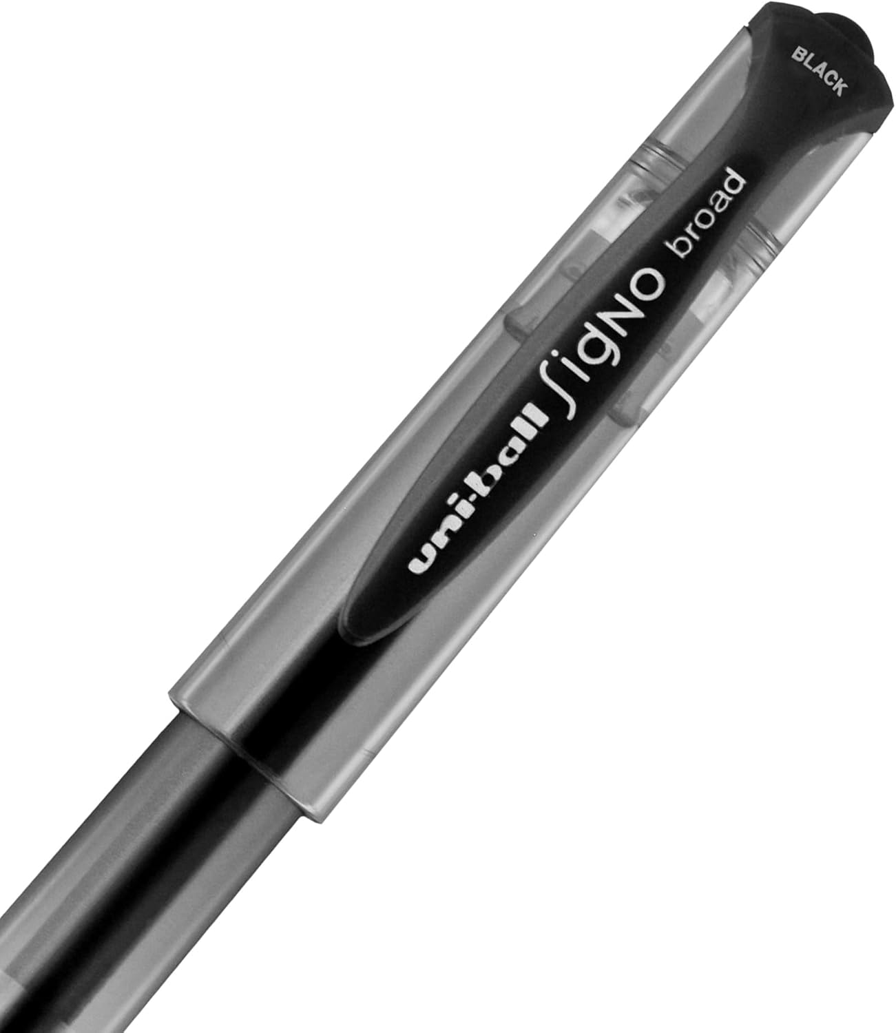 uniball Signo Gel Impact Pens, Bold Point (1.0mm), Metallic Pink Ink, 6 Pens