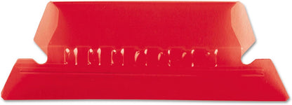 Pendaflex Hanging Folder Tabs, 2", Clear Yellow, 25 Tabs and Inserts per Pack (42 YEL)
