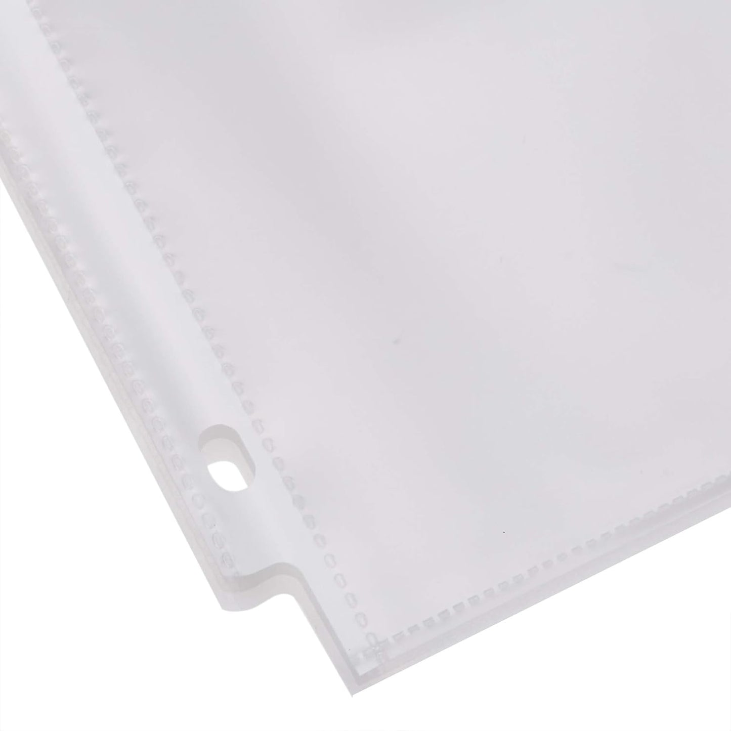 Amazon Basics Heavy Duty Sheet Protectors for 3 Ring Binder, Top Loading, Clear Plastic, 8.5 x 11 inch, 500-Pack