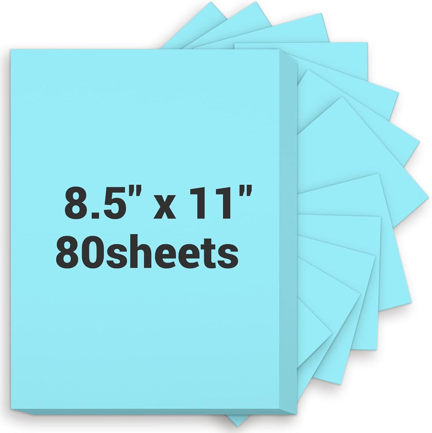 Cardstock 8.5 x 11, Thick Printer Paper 75 lb/200 gsm, 40 Sheets Card Stock White, Heavy Card stock, White CardStock Paper for Invitations, Diy Cards, Business Cards, Menus, Crafts, Drawing etc