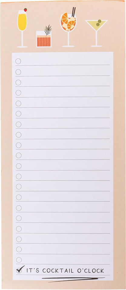 Graphique Magnetic Notepad - Peanuts Gang Grocery and Shopping List - Fun Decorative To-Do List - Perfect House Warming Gifts - 100 Tear off Sheets (4" x 9.25" x .5")