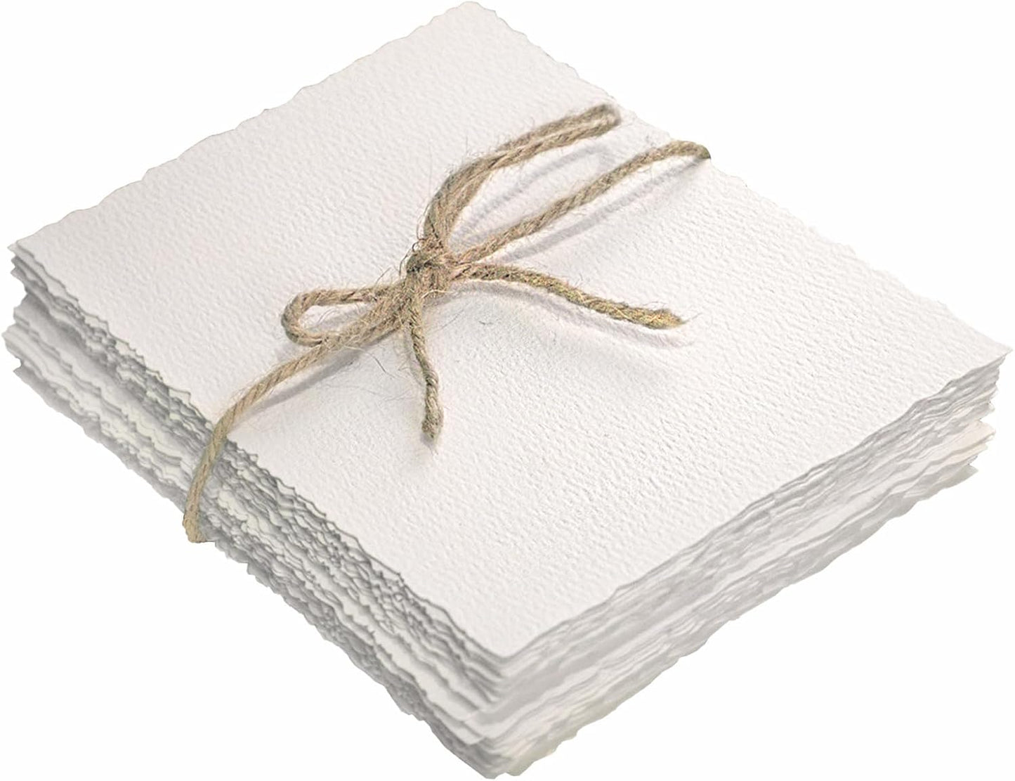 50 Sheets Textured Paper 4 x 6 inch, Cold Press Watercolor Paper 140lb/300 GSM,Textured Handmade Paper for Watercolors,Cards,Crafts,Wedding Invitations