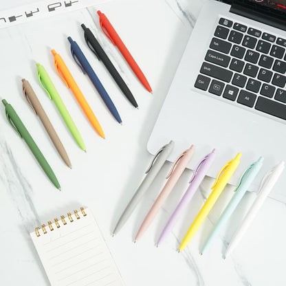 BallPoint Pens, 50 Pack (BLACK Ink),Bulk Pens, Black Barrel,Click Pens for Office Home and School, Retractable Ballpoint Pens, Medium Point, 1.00MM (Black)