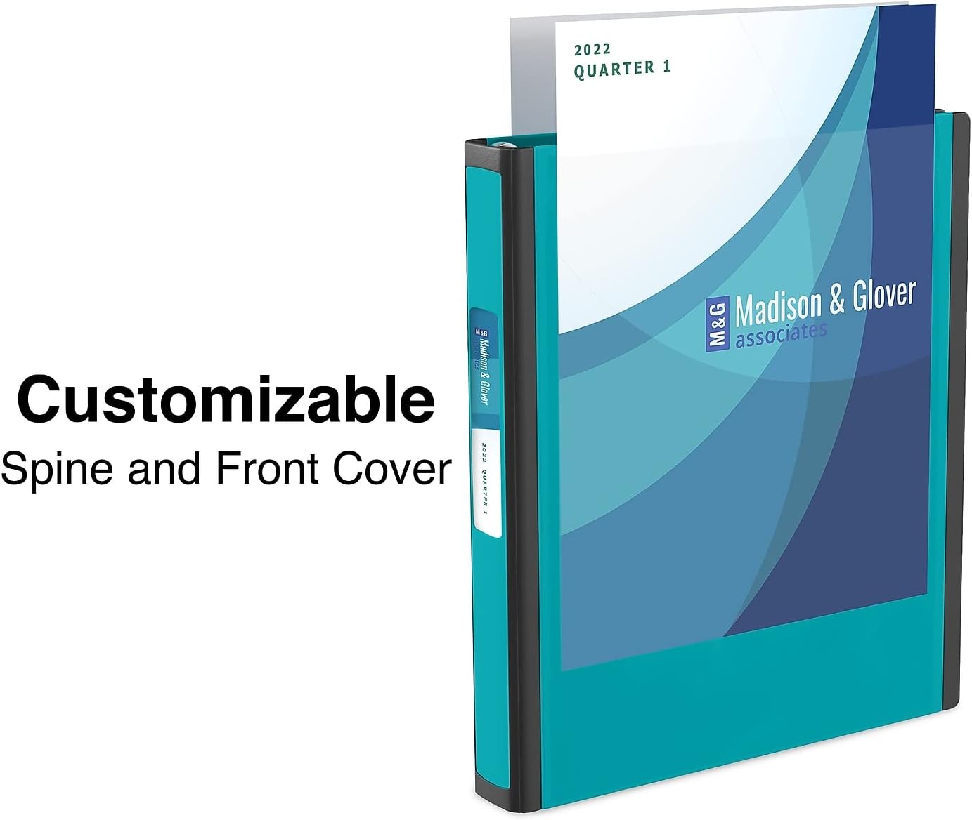 Staples Better Binder 2-Inch D-Ring View Binder, Reinforced Spine, Holds Up to 540 Sheets, Teal, for Office & School