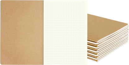 zmybcpack 12 Pack 8.5x11 inch Large Lined Notebook Journals Bulk, 32 sheets / 64 Pages, Sketchbook Composition Notebook Journals Subject Notebooks Planner for College Students Office