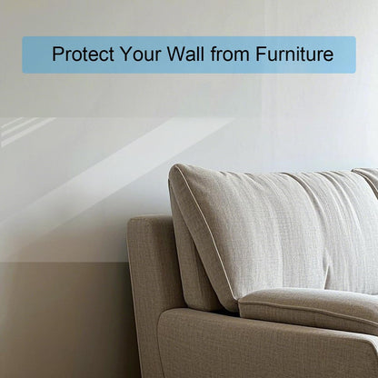 Orga'Neat Wall Protector, 17.7in x 16.4ft/32.8ft Clear Plastic Electrostatic Wall Protective Film Sheet, Static Cling, Guard Walls from Trash Can, Kitchen Oil & Food Splash, Furniture