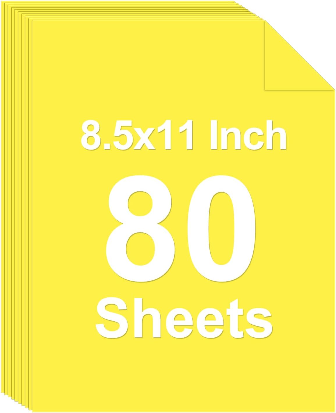 40 Sheets Colored Cardstock, 8.5 x 11 Construction Paper, Black Card Stock Paper, Cardstock Printer Paper for Halloween,Mothers Day, Christmas, Wedding Invitations, DIY Cards, Photo, Art and Crafts
