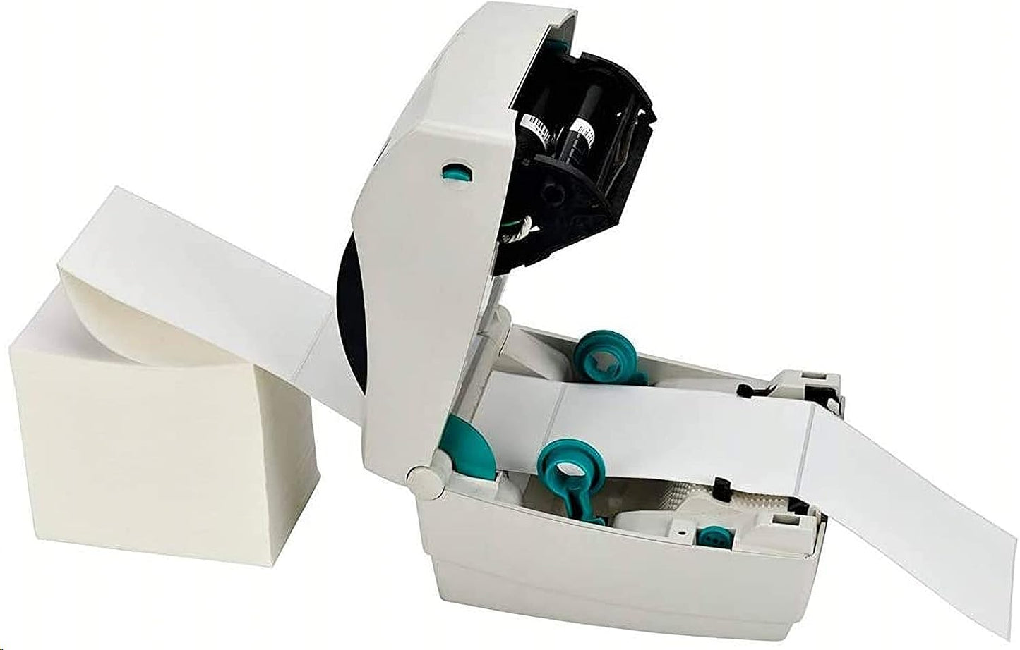 9527 Product Fanfold 4 x 6 Direct Thermal Labels White Perforated Shipping Labels, 500pcs per Stack,1 Stack